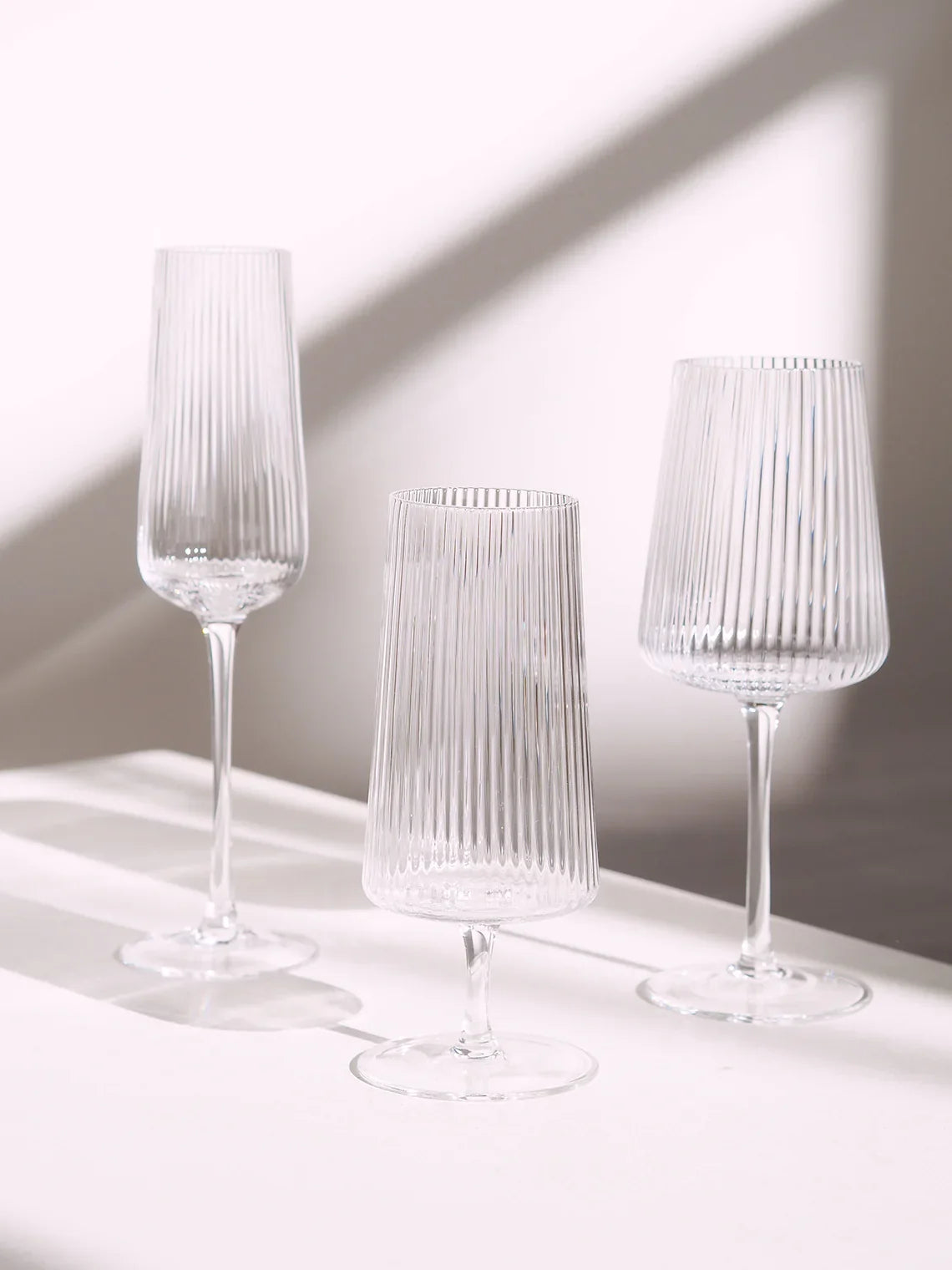 Livnestro Striped Goblets
