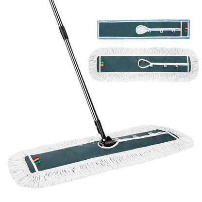 Livnestro CleanReach Commercial Floor Mop with 3 Pads
