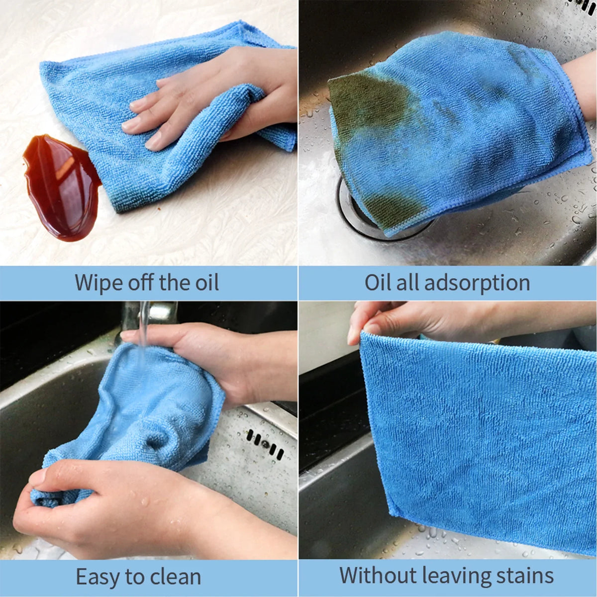 Livnestro SoftClean Microfiber Dust Cloths - 48 Pieces