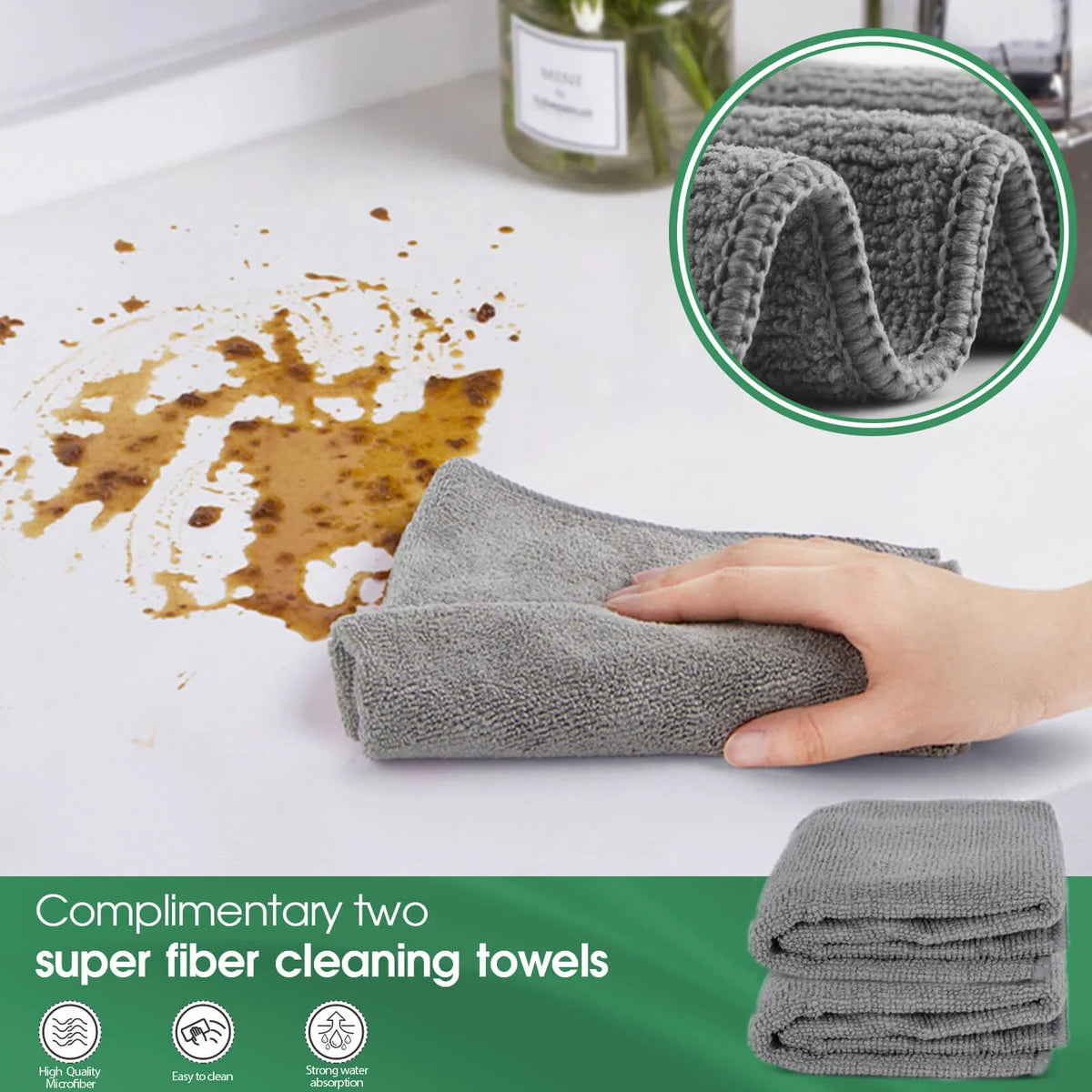 Livnestro ClearView Silicone Window Squeegee