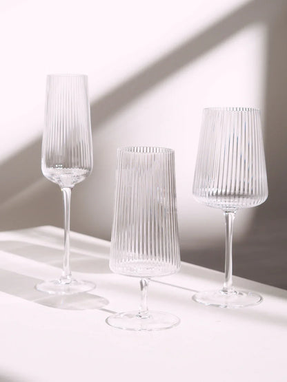 Livnestro Striped Wine Glass