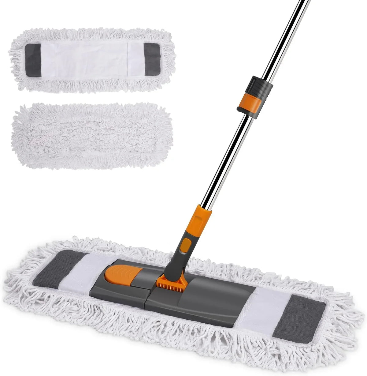 Livnestro DustGlide Microfiber Floor Mop with 2 Pads