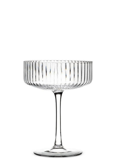 Livnestro Striped Champagne Coupe