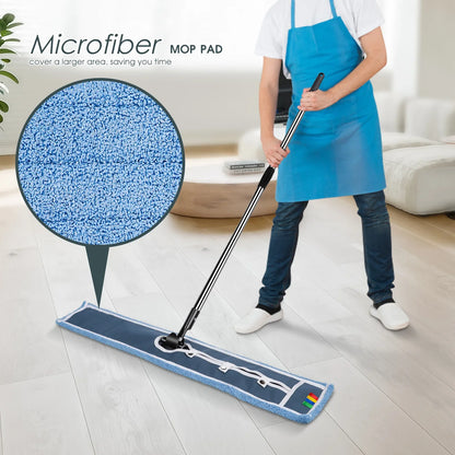 Livnestro CleanReach Commercial Floor Mop with 3 Pads