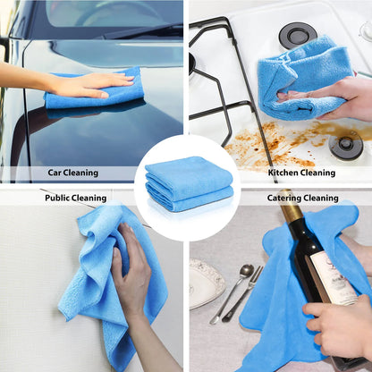 Livnestro SoftClean Microfiber Dust Cloths - 36 Pieces