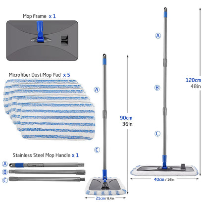 Livnestro DustGlide Large Microfiber Mop