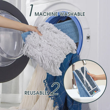 Livnestro CleanReach Commercial Floor Mop with 3 Pads