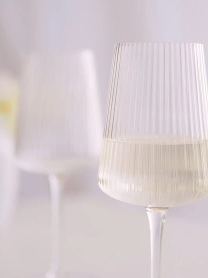 Livnestro Striped Wine Glass