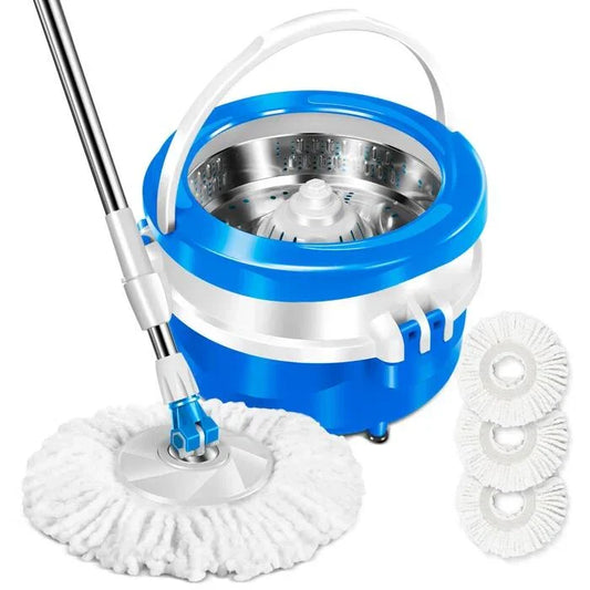 Livnestro SpinEase 2-in-1 Mop & Bucket Set with 3 Refills