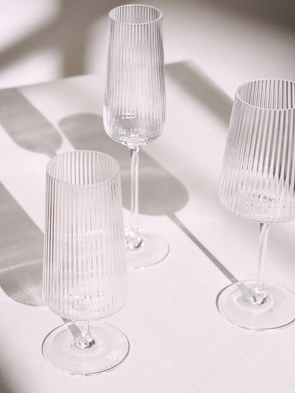 Livnestro Striped Goblets