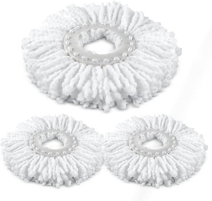 Livnestro SpinEase Easy-Wring Mop Refill - 3 Pack