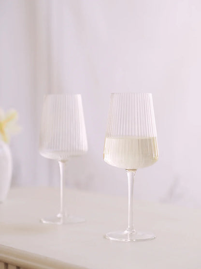 Livnestro Striped Wine Glass