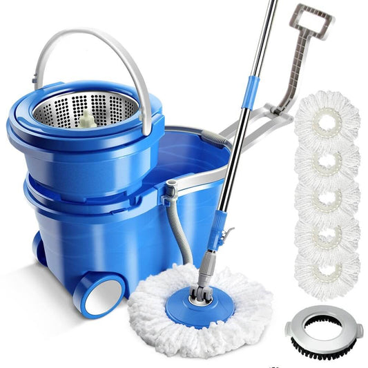 Livnestro SpinEase Wringer Mop & Bucket Set